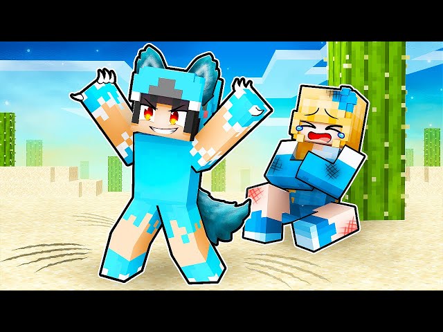 Playing Minecraft as a PROTECTIVE Direwolf With Crazy Fan Girl!