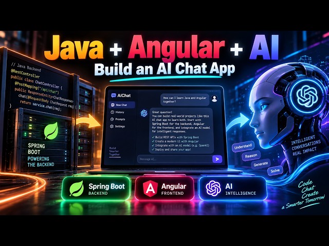 Java + Angular + AI: Build a Full-Stack AI Chat App