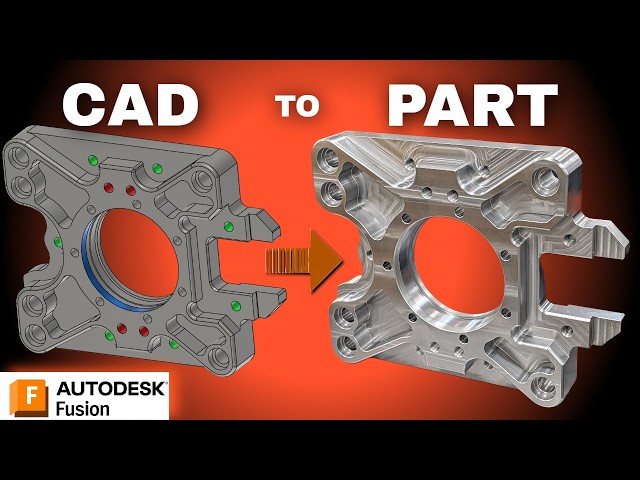 Programming a Drive Plate For CNC Machining with Autodesk Fusion