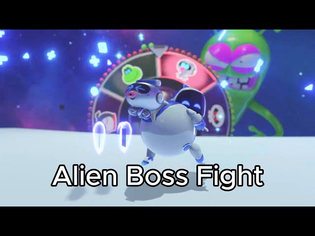 ASTRO BOT - Alien Boss Fight Gameplay (Space Bully Nebulax) & End Credits #astrobot #ps5