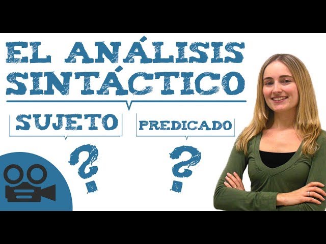 The syntactic analysis of a sentence