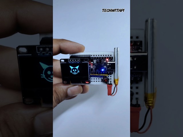 Build a Virtual Pet with ESP32 | Cat & Dog Animation #virtualpets #pet #diy #esp32c3 #cat #dog