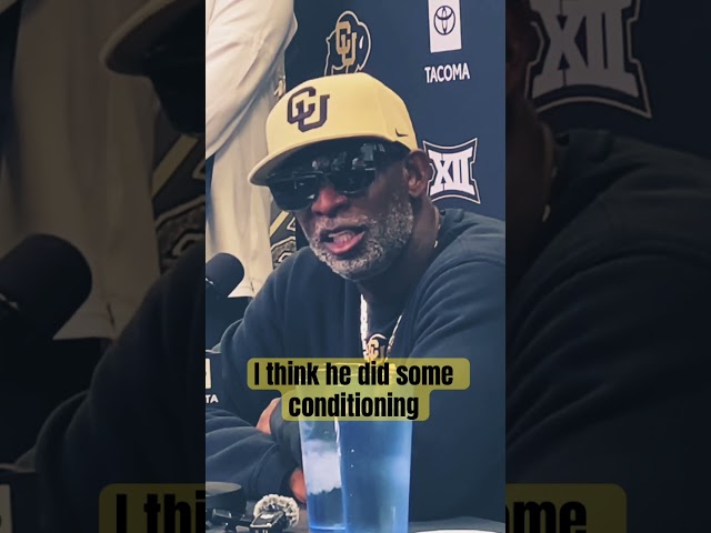 Coach Prime updates Travis Hunter’s health status #cubuffs #coachprime #travishunter #cfb #football