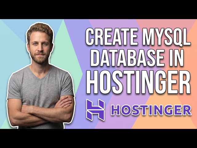 How To Create MySQL Database In Hostinger And Access With PhpMyAdmin (Easy Guide)