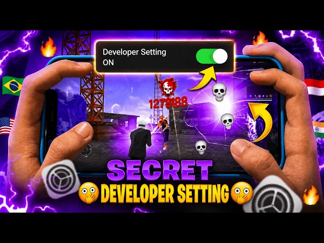 Developer Option Full Setting 90 FPS🔥 Tutorial ✅ l Lag Fix💯 Free Fire max ⚡🔥