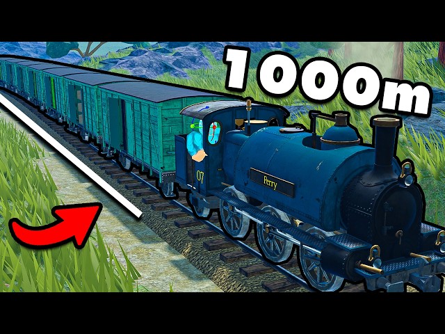 🔴 MAKING THE *LONGEST* TRAIN in STEAM AND STEEL!!