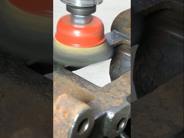 antique Rusty winding machine restoration #antiquerestoration #antique #shorts