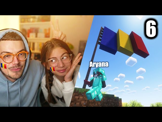 ROMANIA DAY - Ep.6 - Minecraft with my sister Aryana
