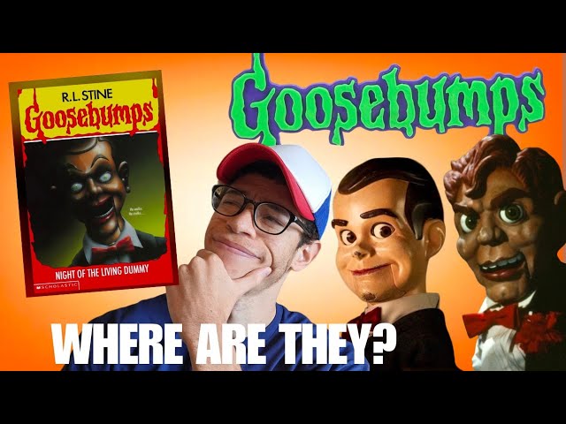 Finding the REAL Slappy Puppets From Goosebumps?