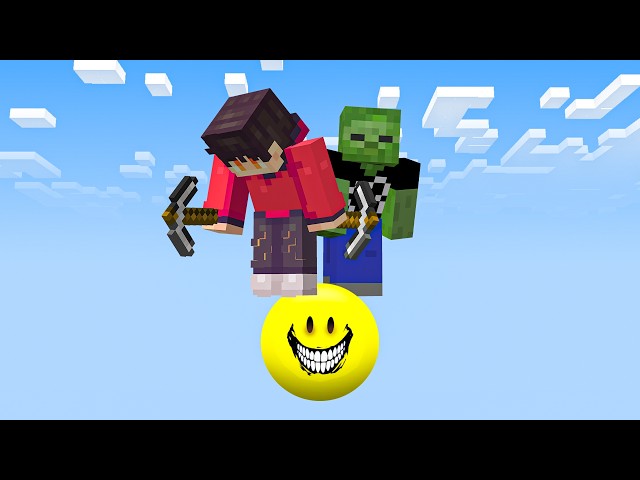 2 Idiots VS Real Verity Mod on ONE BLOCK... (Minecraft)