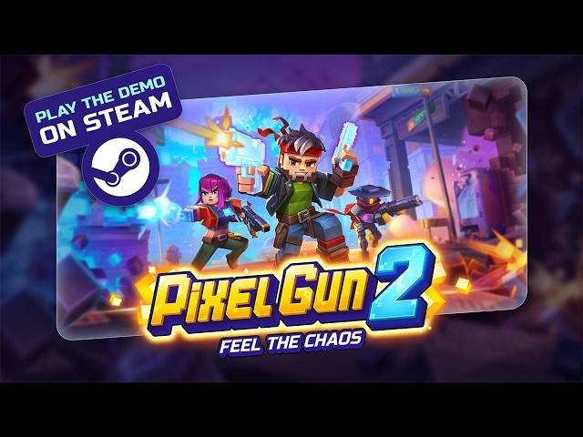 Pixel Gun 2 Demo | Now on Steam