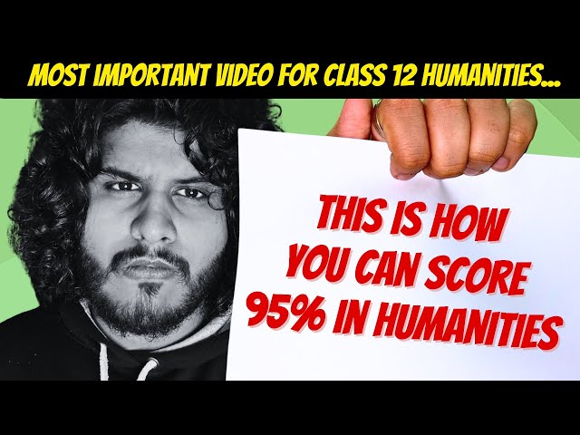 HUMANITIES Students, Please WATCH This. ⭐️ Strategy & Tips on How to Study for Class 12/Boards