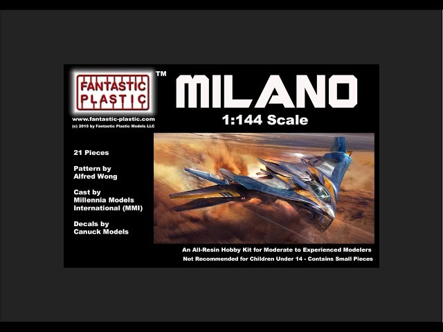 Fantastic Plastic 1/144 Milano Scale Model Review