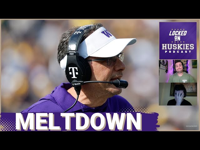 REACTION: Washington Huskies MELT DOWN In Second Half In 24-7 Loss To Michigan Wolverines