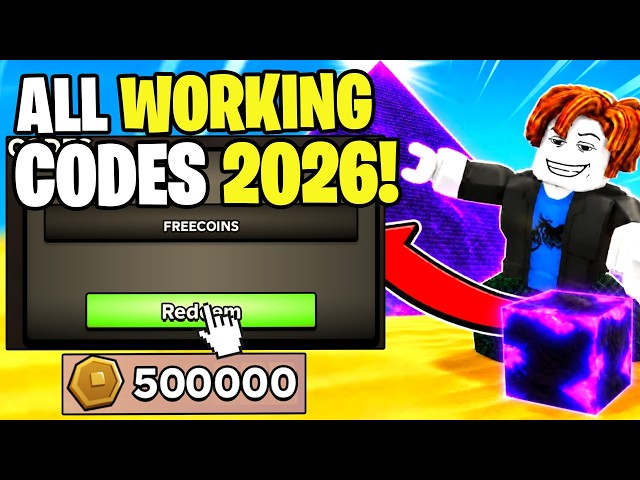 *NEW* ALL WORKING CODES FOR BUILD THE PYRAMID IN 2026! ROBLOX BUILD A PYRAMID CODES