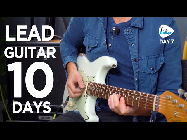 Lead Guitar Lesson 7 - Learn Triads and build SPEED (Free 10 Day Course)