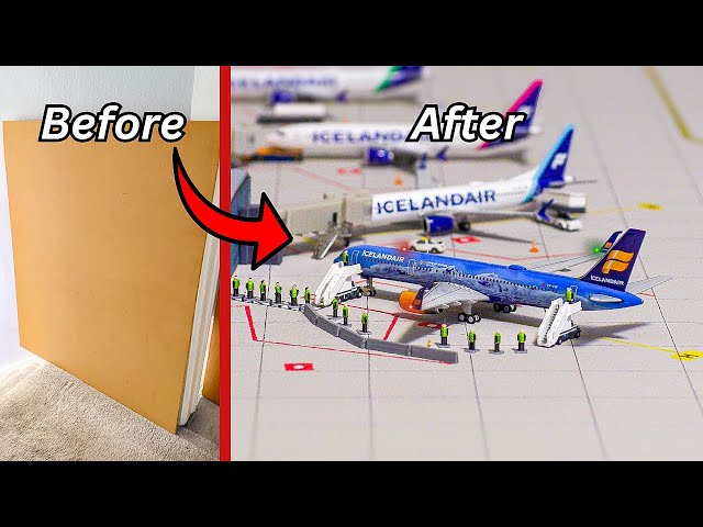 Miniature Replica: STUNNING New Gemini Jets Keflavik Airport...