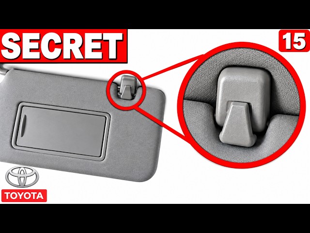 TOYOTA Owners! These 15 SECRET Car Hacks are Unknown To 99% of Every Toyota Drivers (Use Them Now)