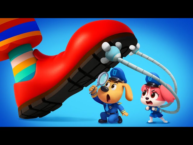 Big Footprints | 🌊 WaterCity Mystery | Safety Rules | Sheriff Labrador | Kids Cartoon | BabyBus