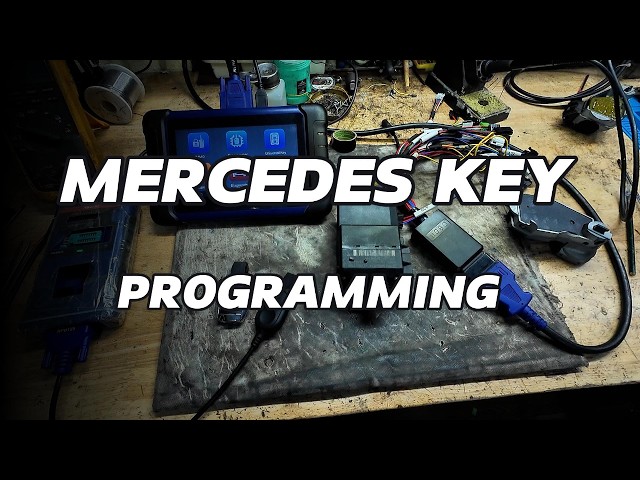 How to Program Mercedes-Benz Key on Bench (No Car Needed) | EIS/EZS Full Guide