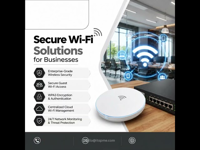 Secure Wi-Fi Solutions for Modern Businesses