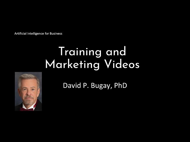 AI Training and Marketing Videos
