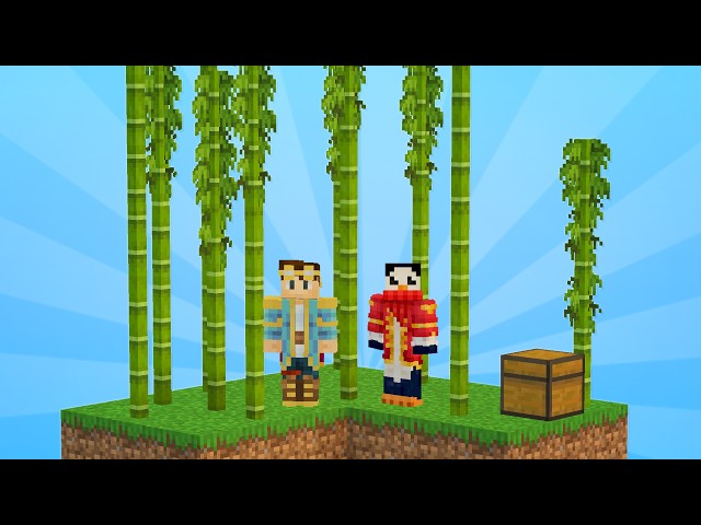 Can you beat skyblock with only Bamboo?