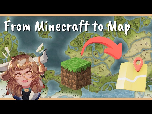 How I used MINECRAFT (And other tools) To make a D&D World Map