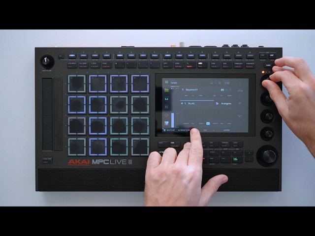MPC Live III | Live synth and drums performance
