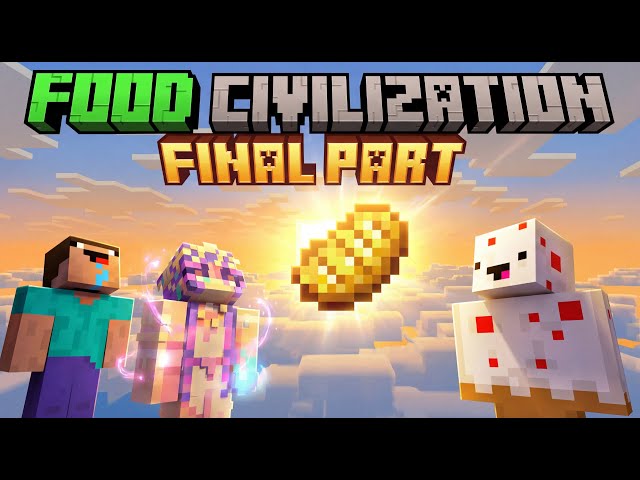 Minecraft But I Decided The Fate Of Food Civilization