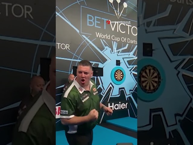 Daryl Gurney seals comeback win vs Belgium with EPIC 102 checkout! 🤯