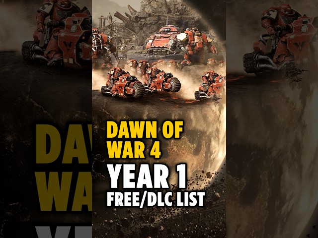 Dawn of War 4 - What's Coming After Release??