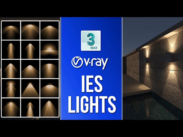 3ds max | VRay IES light tutorial