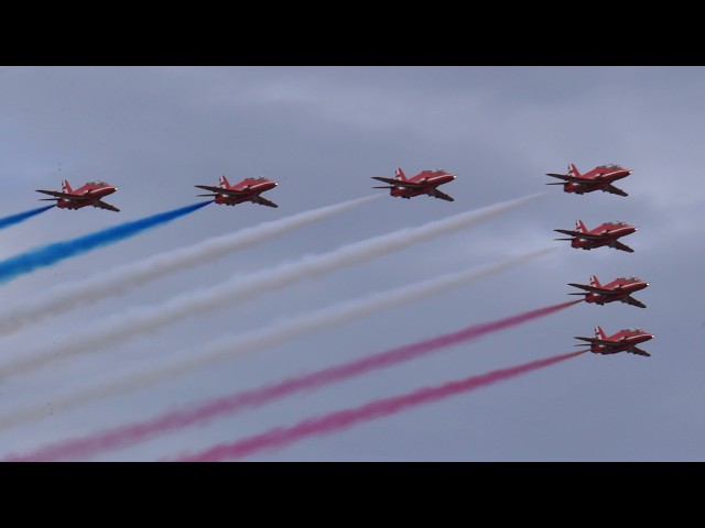 The Red Arrows at Duxford 12th September 2026
