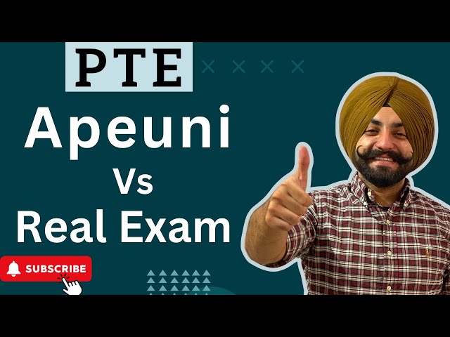 PTE Apeuni vs real exam scores, how to get 90 scores ( Gurwinder PTE )