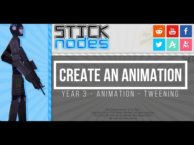 Using Stick Nodes to make an Animation - With Tweening!