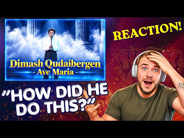 Dimash Qudaibergen - Ave Maria REACTION | How Does He Do This?!