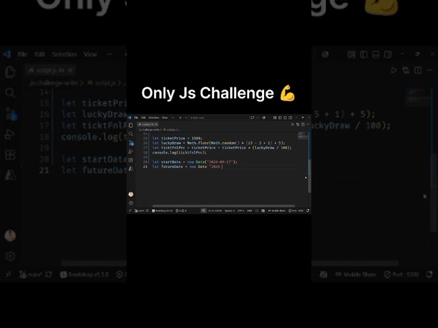 JavaScript Logic Challenge: Building a Smart Event Booking Manager 🚀