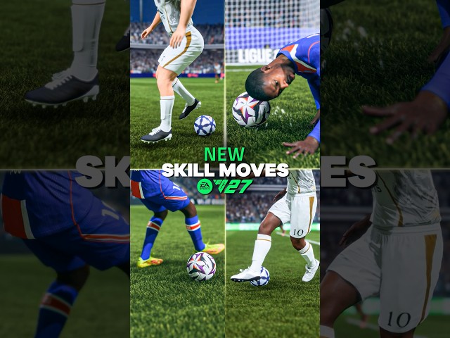 FC 27 NEW Skill Moves Tutorial! 🔥 Fake Turn, Ball Roll Spin & More