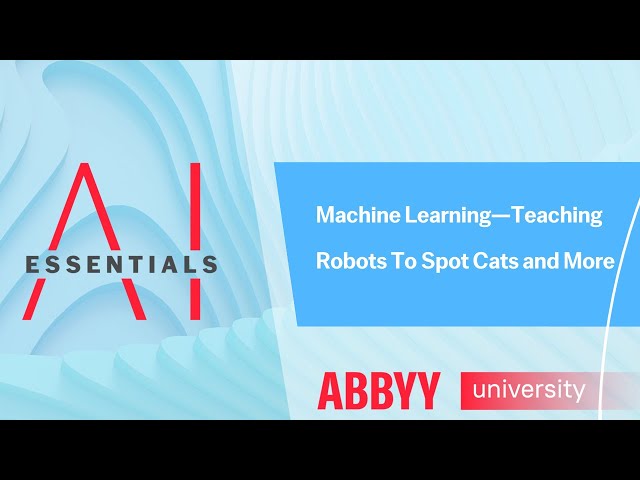 AI Essentials: Machine Learning—Teaching Robots To Spot Cats and More