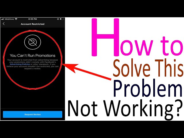 You Can't Run Promotions | How to fix can't Run Promotions on Instagram | IG Promotion Not Working?