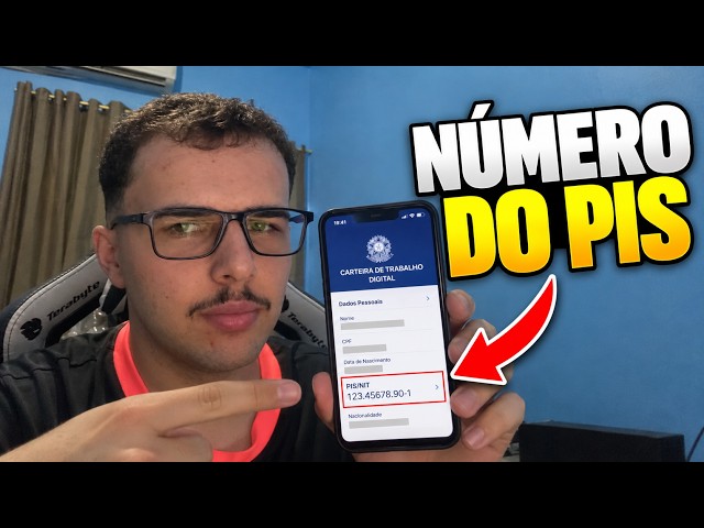 COMO VER O NÚMERO DO PIS NA CARTEIRA DE TRABALHO DIGITAL (PASSO A PASSO)