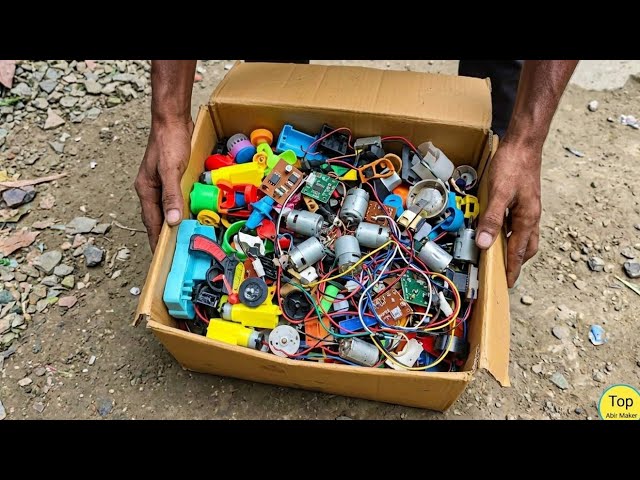 How to Get Awesome Ideas | Opening Toys & Scrap Gadgets | DIY Tech project
