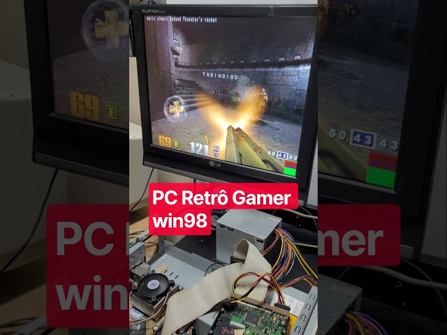 Retro Win98 and MS-DOS Gaming PC Project