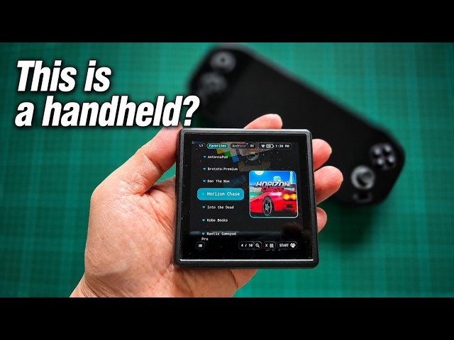 This Gaming Handheld is Way Smaller Than You Think! (RG Rotate 1 Month Later Review)