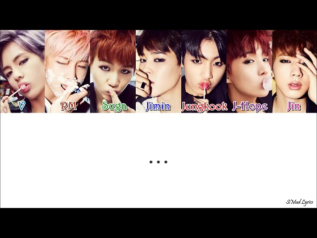BTS (방탄소년단) - War Of Hormone (HAN_ROM_IND_Color_Code_Lyrics)