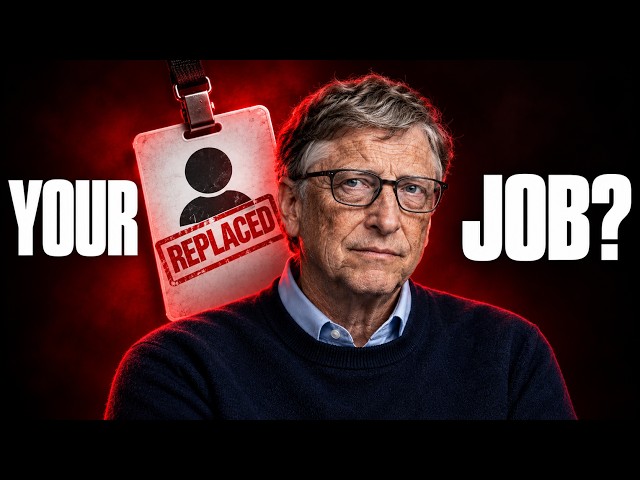 Bill Gates Warned Us About Our Jobs