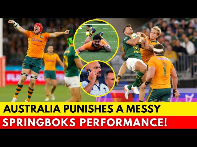 🚨SPRINGBOKS’ LATE COMEBACK CAN’T HIDE A POOR NIGHT IN PERTH! | SPRINGBOKS NEWS