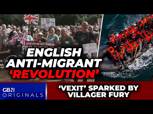 'English REVOLUTION': Towns and villages to hold referendums on LEAVING UK as migrant FLOOD rages on