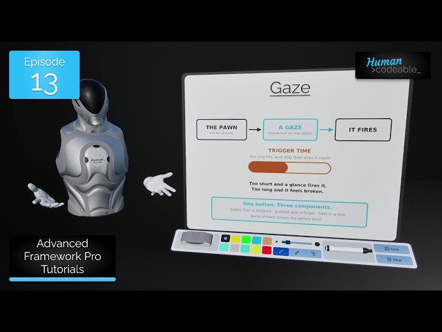 AFPro Tutorials - 13 - Gaze interaction